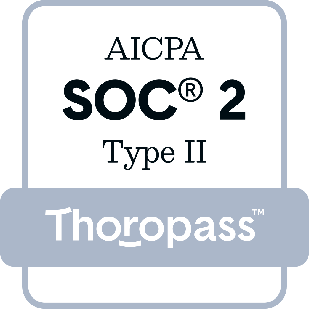 SOC 2 Type II audited